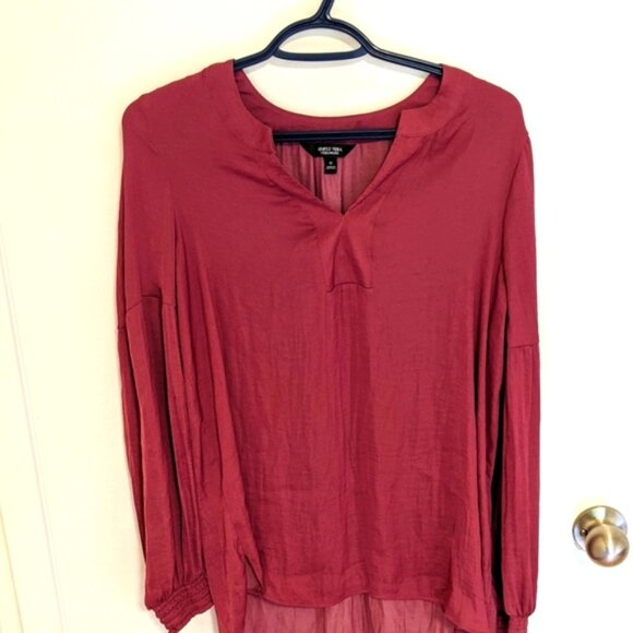 Womens Medium Simply Vera Wang Shirt - Picture 1 of 3